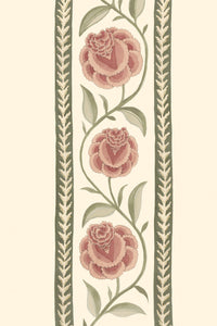 Cherished Blooms Wallpaper - Pink Cosmos - Sample