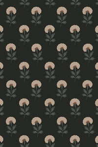 Floral Treasures Wallpaper - Hydro - Sample