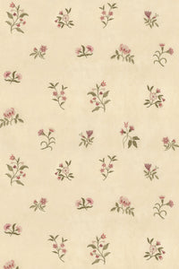 Lovers Bloom Wallpaper - Silver Peony - Sample
