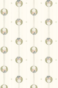 Needle and Thread Wallpaper - Olive Branch - Sample