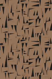Disposition Wallpaper - Baked Clay - Sample