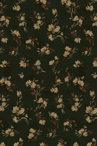 Floating Slowly Wallpaper - Midnight Garden - Sample