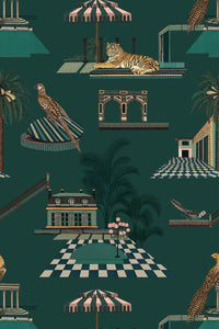 Golden Age Wallpaper - Rain Forest - Sample