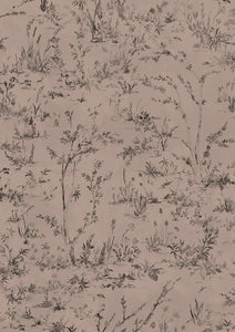 Wonder Wallpaper - Dusty Pink - Sample