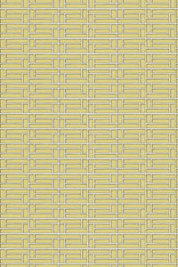 Lattice Minimal Wallpaper - Parchment - Sample