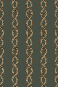 Baroque Maximal Wallpaper - Stone - Sample
