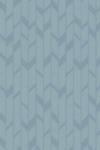 Lines 2 Wallpaper - Light Blue - Sample