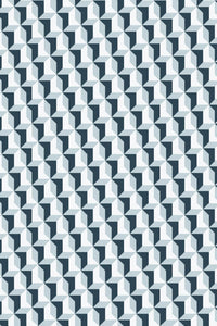Blocks 2 Wallpaper - Blue - Sample