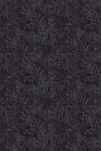 Jungle Wallpaper - Midnight - Sample